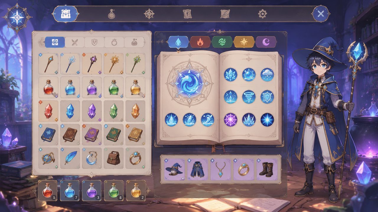魔法师露娜 属性战斗 画面 2